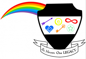 Six-Houses Shield Logo